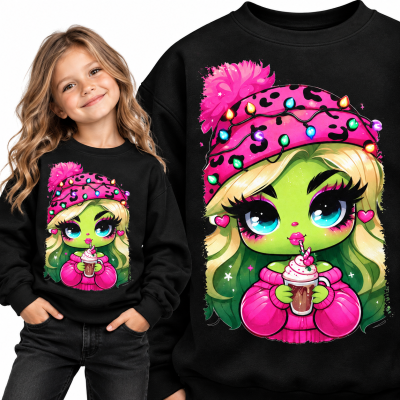 BLUZA ŚWIĄTECZNA GRINCH WOMEN ICE